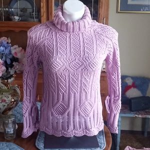 Rave Turtleneck Knit Sweater